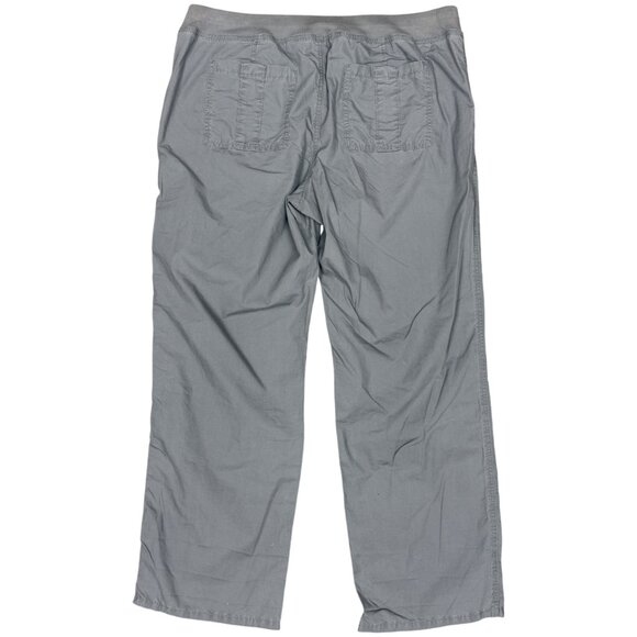 NWT Women's LOFT Cotton Utility Pant Gray | Size 14 - Picture 3 of 8